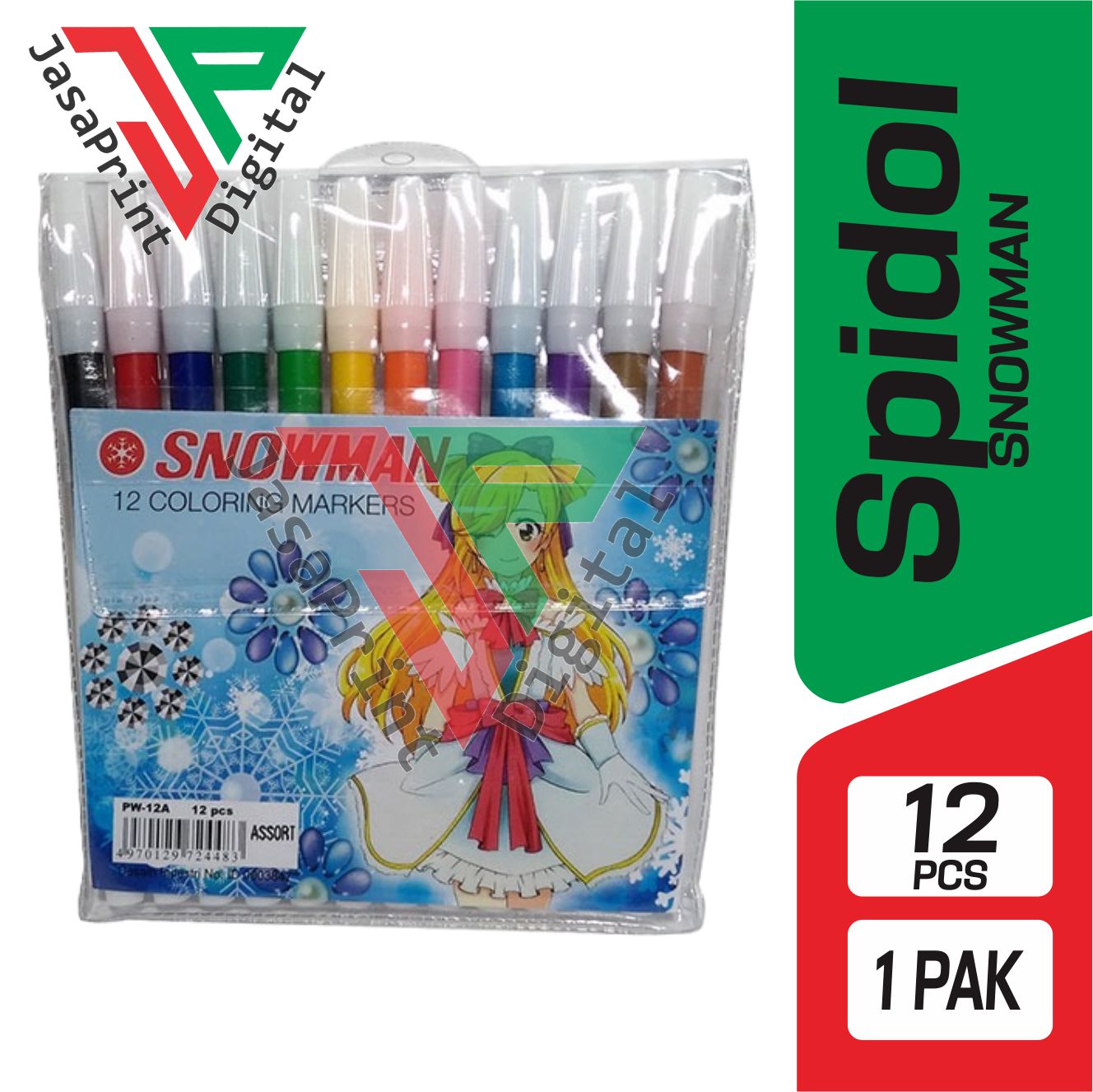 Spidol Snowman